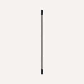 Tenor Lighting, Sconce, 1-3/8" x 40" x 1-9/16", Round, Matte Black, Tunable White (2700K - 5600K)