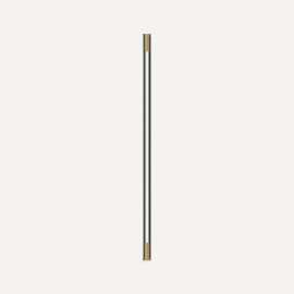 Tenor Lighting, Sconce, 1-3/8" x 40" x 1-9/16", Round, Brass, Tunable White (2700K - 5600K)