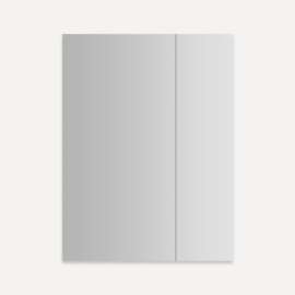 M Series Reserve Cabinet, 30" × 40" × 6", Double Door, Polished Edge, Electric+ Upgrade