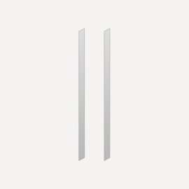 Cabinet Side Kits, 6" x 40" x 2/25", Semi-Recessed, For M Series, Profiles and Main Line Cabinets
