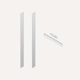 Semi-Recessed and Ganging Kits, 6" x 30" x 2/25", For M Series Reserve Cabinets