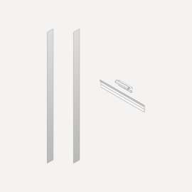 Semi-Recessed and Ganging Kits, 6" x 36" x 2/25", For M Series Reserve Cabinets