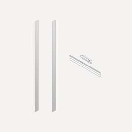 Semi-Recessed and Ganging Kits, 6" x 48" x 2/25", For M Series Reserve Cabinets