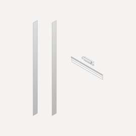 Surface-Mount and Ganging Kits, 4" x 72" x 2/25", For M Series Reserve and PL PORTRAY Cabinets