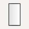 Profiles Cabinet, 16" x 30" x 4", Matte Black, Reversible Hinge