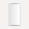 Profiles Cabinet, 16" x 30" x 4", Chrome, Electric Upgrade, Right Hinge