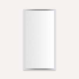 Profiles Cabinet, 16" x 30" x 4", Chrome, Electric Upgrade, Right Hinge