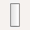 Profiles Cabinet, 16" x 40" x 4", Matte Black, Reversible Hinge