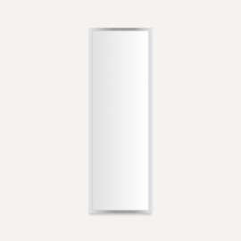 Profiles Cabinet, 16" x 48" x 4", Chrome, Electric Upgrade, Left Hinge