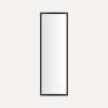 Profiles Cabinet, 16" x 48" x 4", Matte Black, Electric Upgrade, Left Hinge