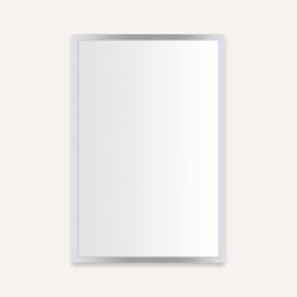 Profiles Cabinet, 20" x 30" x 6", Chrome, Electric Upgrade, Right Hinge