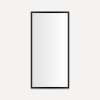 Profiles Cabinet, 20" x 40" x 4", Matte Black, Electric Upgrade, Right Hinge