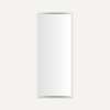 Profiles Cabinet, 20" x 48" x 4", Polished Nickel, Electric Upgrade, Left Hinge