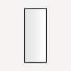 Profiles Cabinet, 20" x 48" x 4", Matte Black, Electric Upgrade, Left Hinge