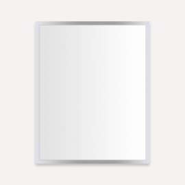 Profiles Cabinet, 24" x 30" x 6", Chrome, Electric Upgrade, Right Hinge