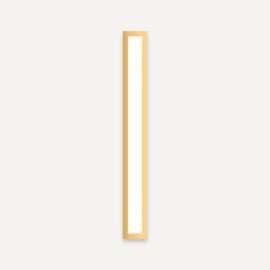 Profiles Lighting, 3-1/2" x 30" x 4-5/8", Matte Gold, Cool White (4000K)