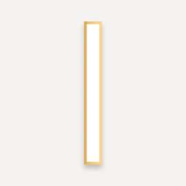 Profiles Lighting, 5" x 40" x 4-5/8", Matte Gold, Variable Tuning Between Warm White (2700K) to Cool White (5600K)