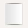 Profiles Mirror, 24" x 30" x 3/4", Polished Nickel