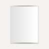 Profiles Mirror, 30" x 40" x 3/4", Polished Nickel