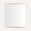 Profiles Mirror, 36" x 40" x 3/4", Polished Nickel
