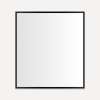 Profiles Mirror, 36" x 40" x 3/4", Matte Black