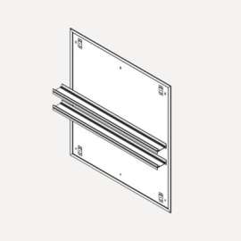 Profiles Mirror Ganging Kit, 36" W x 40" H