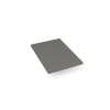 Quartz Stone Vanity Top, 13" x 3/4" x 19", Dry Top, Stone Gray