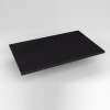 Quartz Stone Vanity Top, 31" x 3/4" x 19", Dry Top, Lava Black