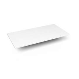Quartz Stone Vanity Top, 37" x 3/4" x 19", Dry Top, Quartz White