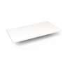 Quartz Stone Vanity Top, 37" x 3/4" x 19", Dry Top, White Zeus Extreme