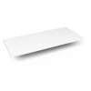 Quartz Stone Vanity Top, 43" x 3/4" x 19", Dry Top, Quartz White