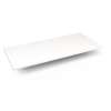 Quartz Stone Vanity Top, 43" x 3/4" x 19", Dry Top, White Zeus Extreme