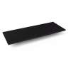 Quartz Stone Vanity Top, 49" x 3/4" x 19", Dry Top, Lava Black