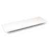 Quartz Stone Vanity Top, 61" x 3/4" x 19", Dry Top, White Zeus Extreme
