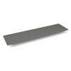 Quartz Stone Vanity Top, 73" x 3/4" x 19", Dry Top, Stone Gray