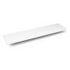 Quartz Stone Vanity Top, 73" x 3/4" x 19", Dry Top, Quartz White