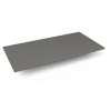 Quartz Stone Vanity Top, 43" x 3/4" x 22", Dry Top, Stone Gray