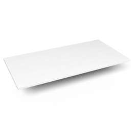 Quartz Stone Vanity Top, 43" x 3/4" x 22", Dry Top, Quartz White