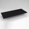 Quartz Stone Vanity Top, 49" x 3/4" x 22", Dry Top, Lava Black