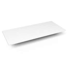 Quartz Stone Vanity Top, 49" x 3/4" x 22", Dry Top, Quartz White