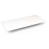 Quartz Stone Vanity Top, 49" x 3/4" x 22", Dry Top, White Zeus Extreme