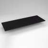 Quartz Stone Vanity Top, 61" x 3/4" x 22", Dry Top, Lava Black