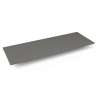 Quartz Stone Vanity Top, 61" x 3/4" x 22", Dry Top, Stone Gray