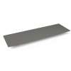 Quartz Stone Vanity Top, 73" x 3/4" x 22", Dry Top, Stone Gray