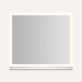Uplift Tech Cabinet, 30" x 27" x 6", Perimeter Lit, Warm White (2700K), Dimmable, Electric+ Upgrade: Interior Lighting, Electrical Outlets, USB Charging Ports, Night Light, Defogger