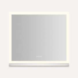Uplift Tech Cabinet, 30" x 27" x 6", Perimeter Lit, Dimmable, Electric+ with TUN Upgrade: Interior Lighting, Electrical Outlets, USB Charging Ports, Night Light, Defogger, TUN Technology
