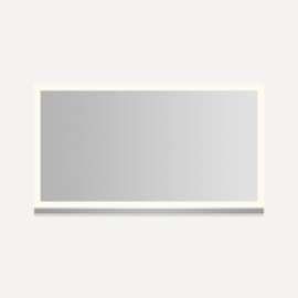 Uplift Tech Cabinet, 48" x 27" x 6", Perimeter Lit, Warm White (2700K), Dimmable, Electric Upgrade: Interior Lighting, Electrical Outlets, USB Charging Ports