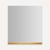 Uplift Tech Handle, 24" x 1" x 1-3/4", Matte Gold
