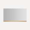 Uplift Tech Handle, 48" x 1" x 1-3/4", Matte Gold