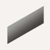 Cartesian & Profiles Side Kit, 7-1/2" H x 21" D, Single Side Kit, Tinted Gray Mirror